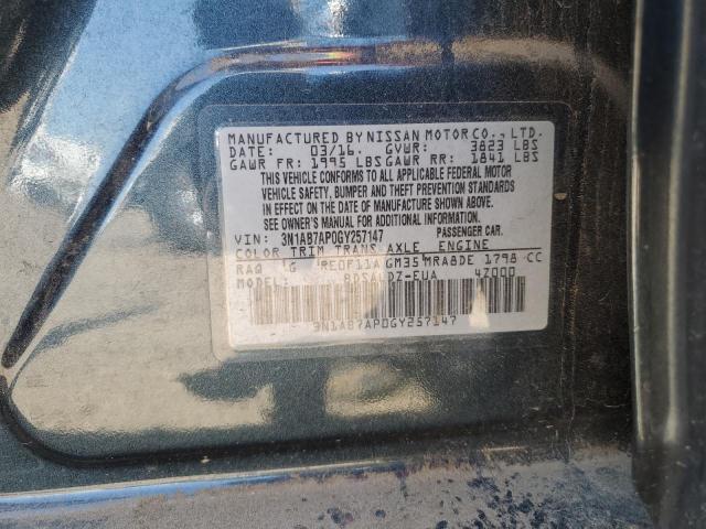 Photo 11 VIN: 3N1AB7AP0GY257147 - NISSAN SENTRA 