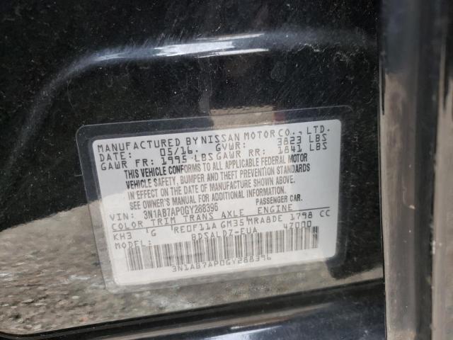 Photo 9 VIN: 3N1AB7AP0GY288396 - NISSAN SENTRA S 