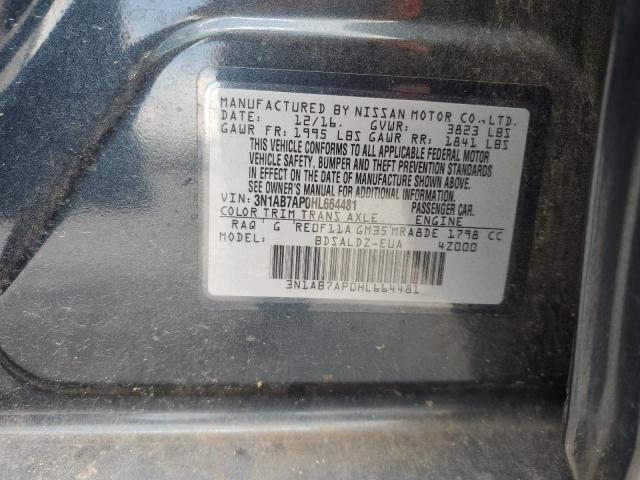 Photo 12 VIN: 3N1AB7AP0HL664481 - NISSAN SENTRA S 