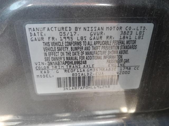 Photo 11 VIN: 3N1AB7AP0HL696248 - NISSAN SENTRA 