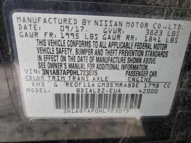 Photo 11 VIN: 3N1AB7AP0HL723075 - NISSAN SENTRA 