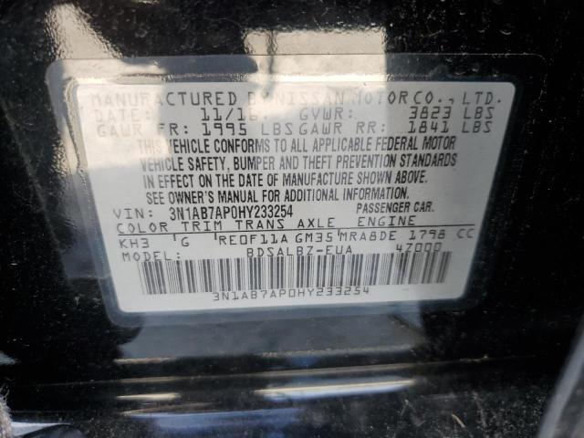 Photo 11 VIN: 3N1AB7AP0HY233254 - NISSAN SENTRA S 