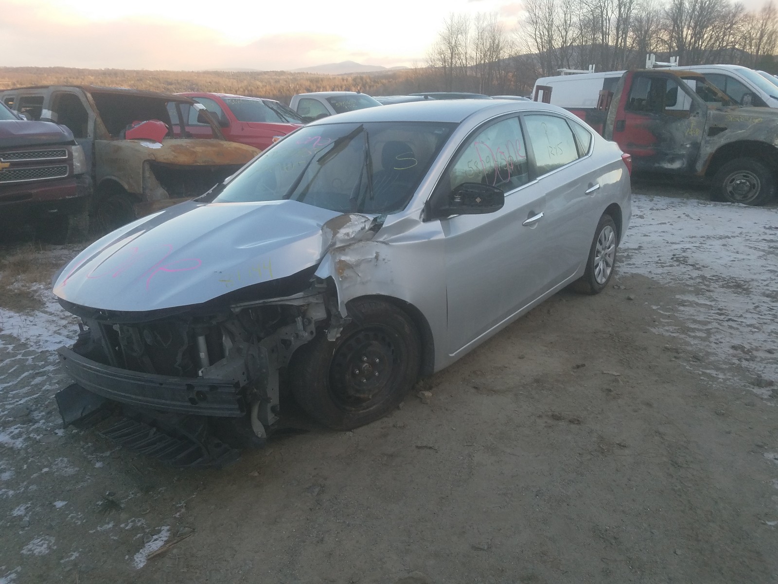 Photo 1 VIN: 3N1AB7AP0HY267601 - NISSAN SENTRA S 