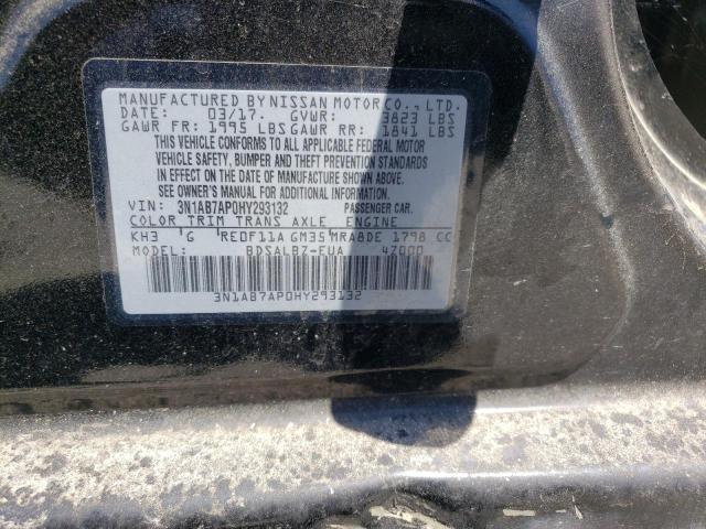 Photo 11 VIN: 3N1AB7AP0HY293132 - NISSAN SENTRA S 