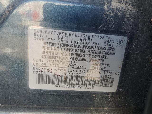 Photo 11 VIN: 3N1AB7AP0HY293163 - NISSAN SENTRA 