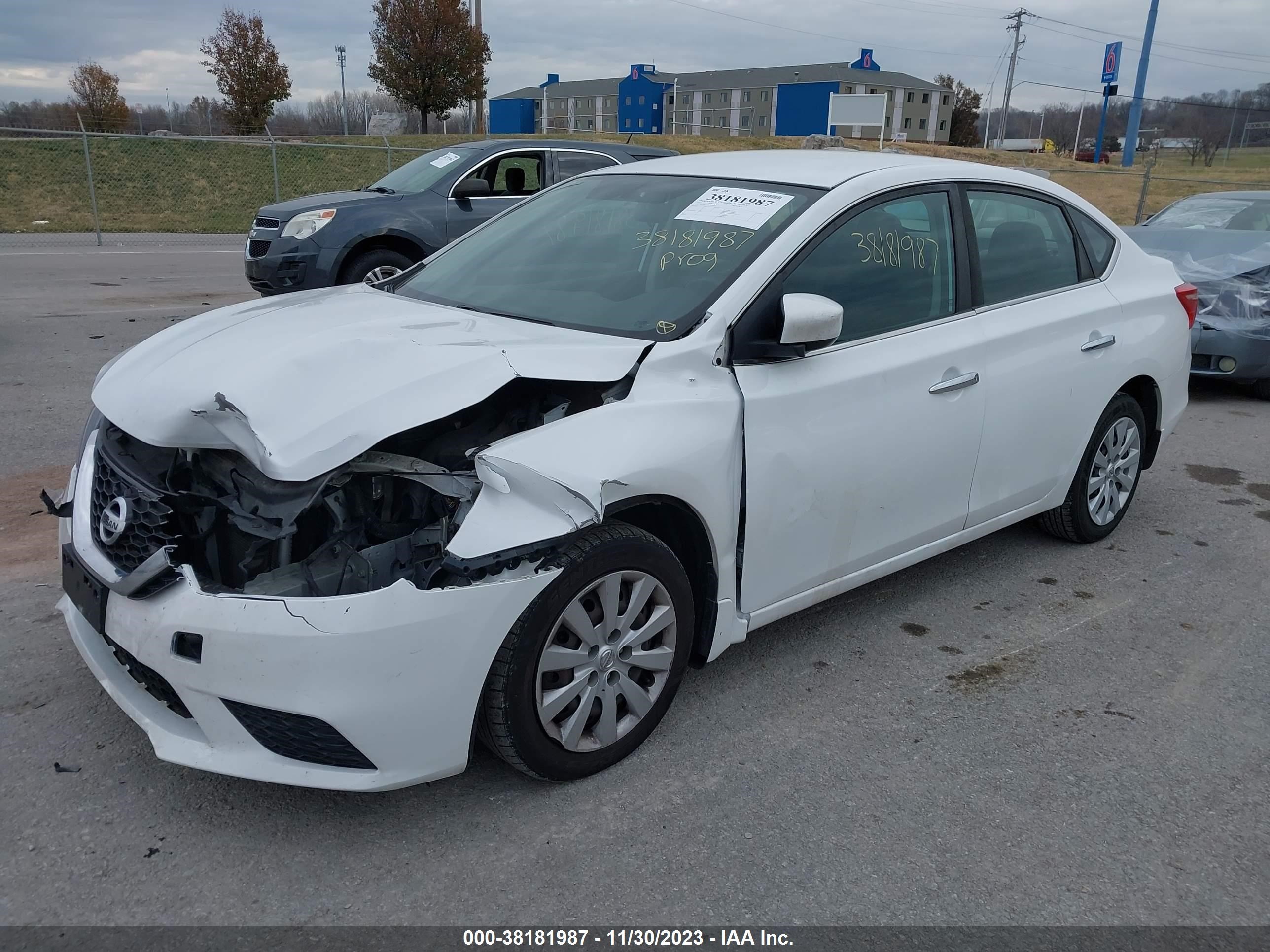 Photo 1 VIN: 3N1AB7AP0HY370341 - NISSAN SENTRA 