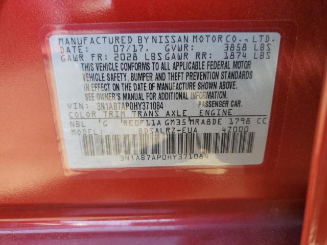 Photo 11 VIN: 3N1AB7AP0HY371084 - NISSAN SENTRA S 