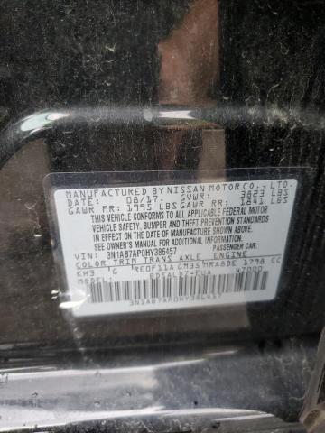 Photo 11 VIN: 3N1AB7AP0HY386457 - NISSAN SENTRA S 