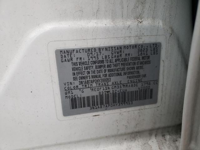 Photo 11 VIN: 3N1AB7AP0HY399953 - NISSAN SENTRA 