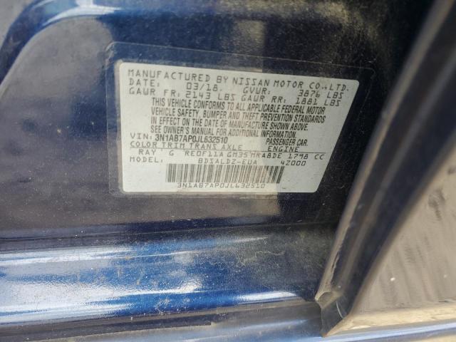 Photo 11 VIN: 3N1AB7AP0JL632510 - NISSAN SENTRA S 