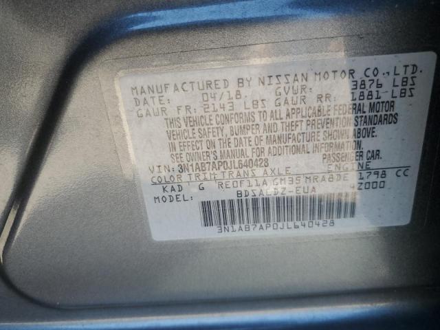 Photo 11 VIN: 3N1AB7AP0JL640428 - NISSAN SENTRA S 