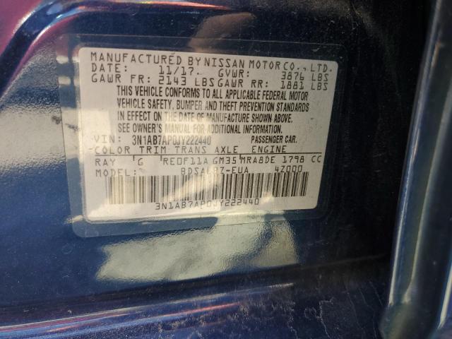 Photo 11 VIN: 3N1AB7AP0JY222440 - NISSAN SENTRA 