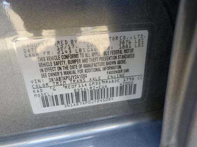 Photo 9 VIN: 3N1AB7AP0JY241084 - NISSAN SENTRA S 