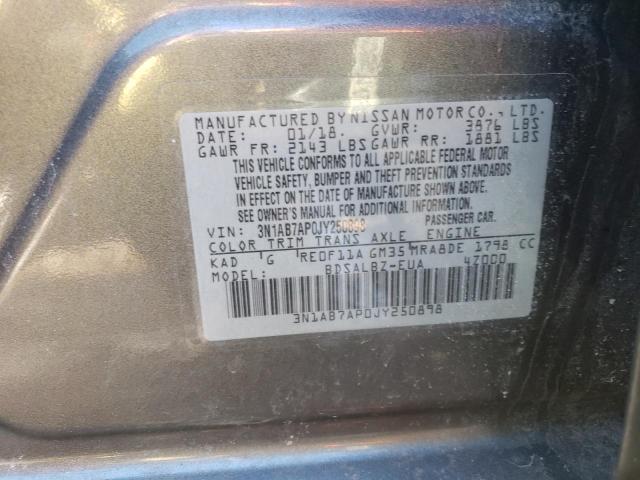 Photo 12 VIN: 3N1AB7AP0JY250898 - NISSAN SENTRA 