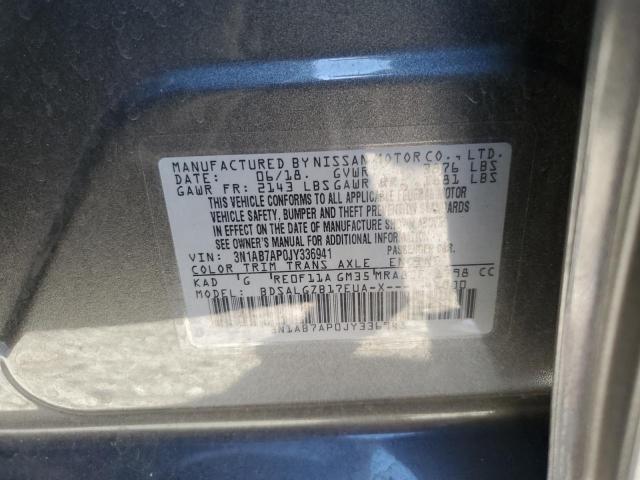 Photo 9 VIN: 3N1AB7AP0JY336941 - NISSAN SENTRA S 