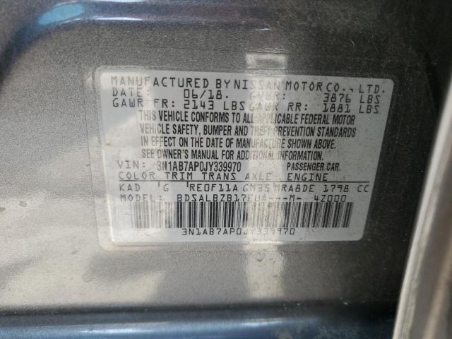 Photo 11 VIN: 3N1AB7AP0JY339970 - NISSAN SENTRA S 