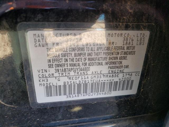 Photo 11 VIN: 3N1AB7AP0JY344800 - NISSAN SENTRA 