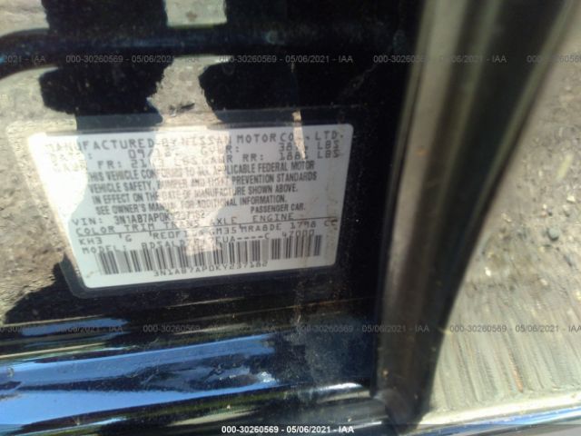 Photo 8 VIN: 3N1AB7AP0KY237182 - NISSAN SENTRA 