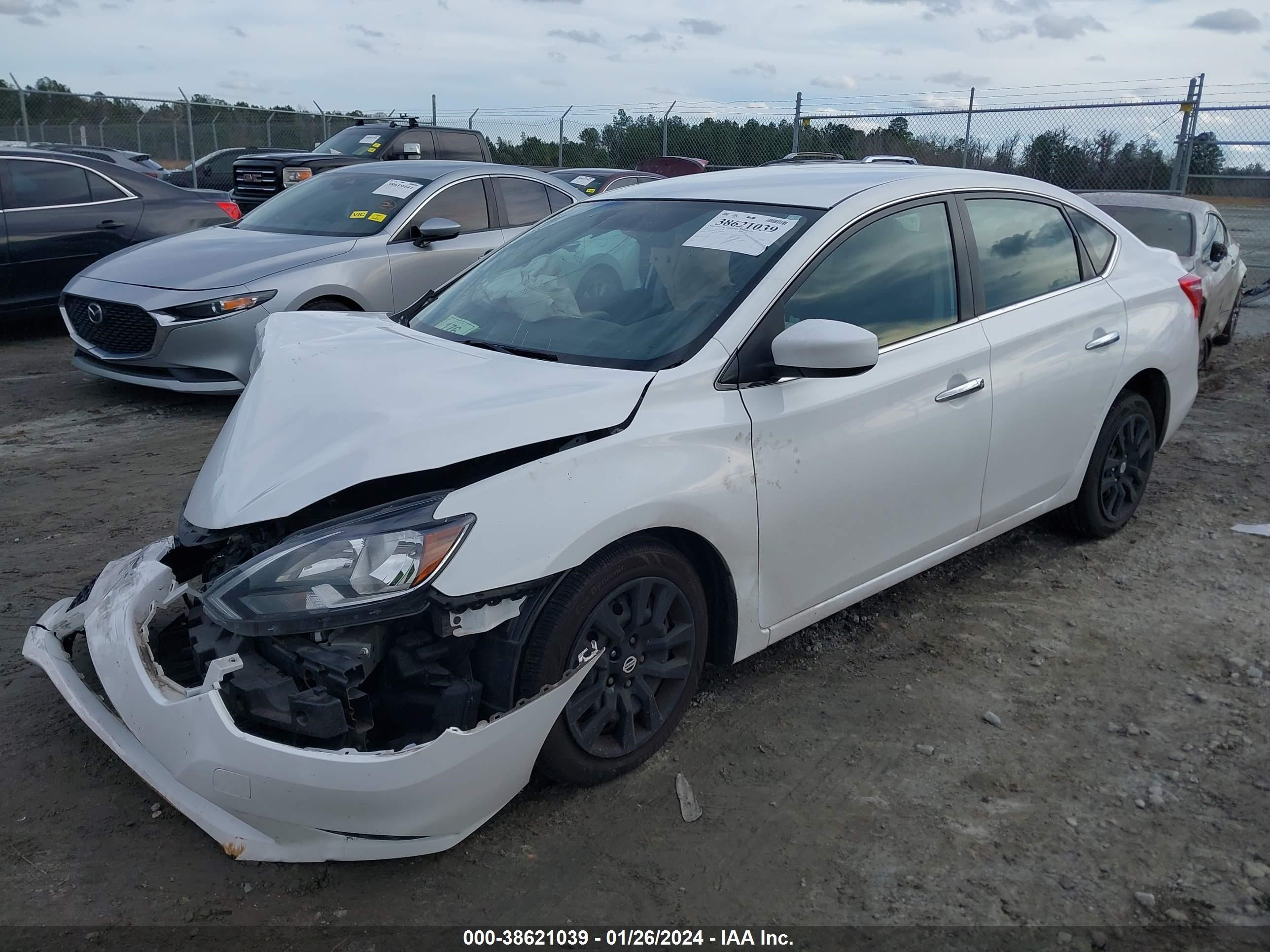 Photo 1 VIN: 3N1AB7AP0KY244259 - NISSAN SENTRA 