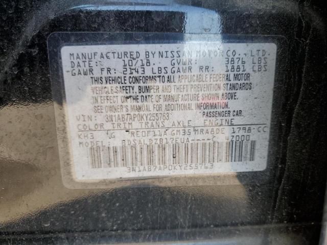 Photo 11 VIN: 3N1AB7AP0KY255763 - NISSAN SENTRA 