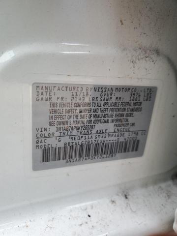 Photo 13 VIN: 3N1AB7AP0KY265287 - NISSAN SENTRA 