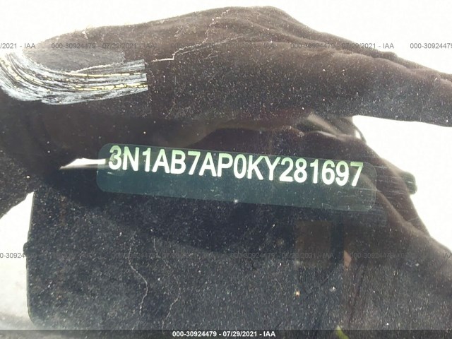 Photo 8 VIN: 3N1AB7AP0KY281697 - NISSAN SENTRA 