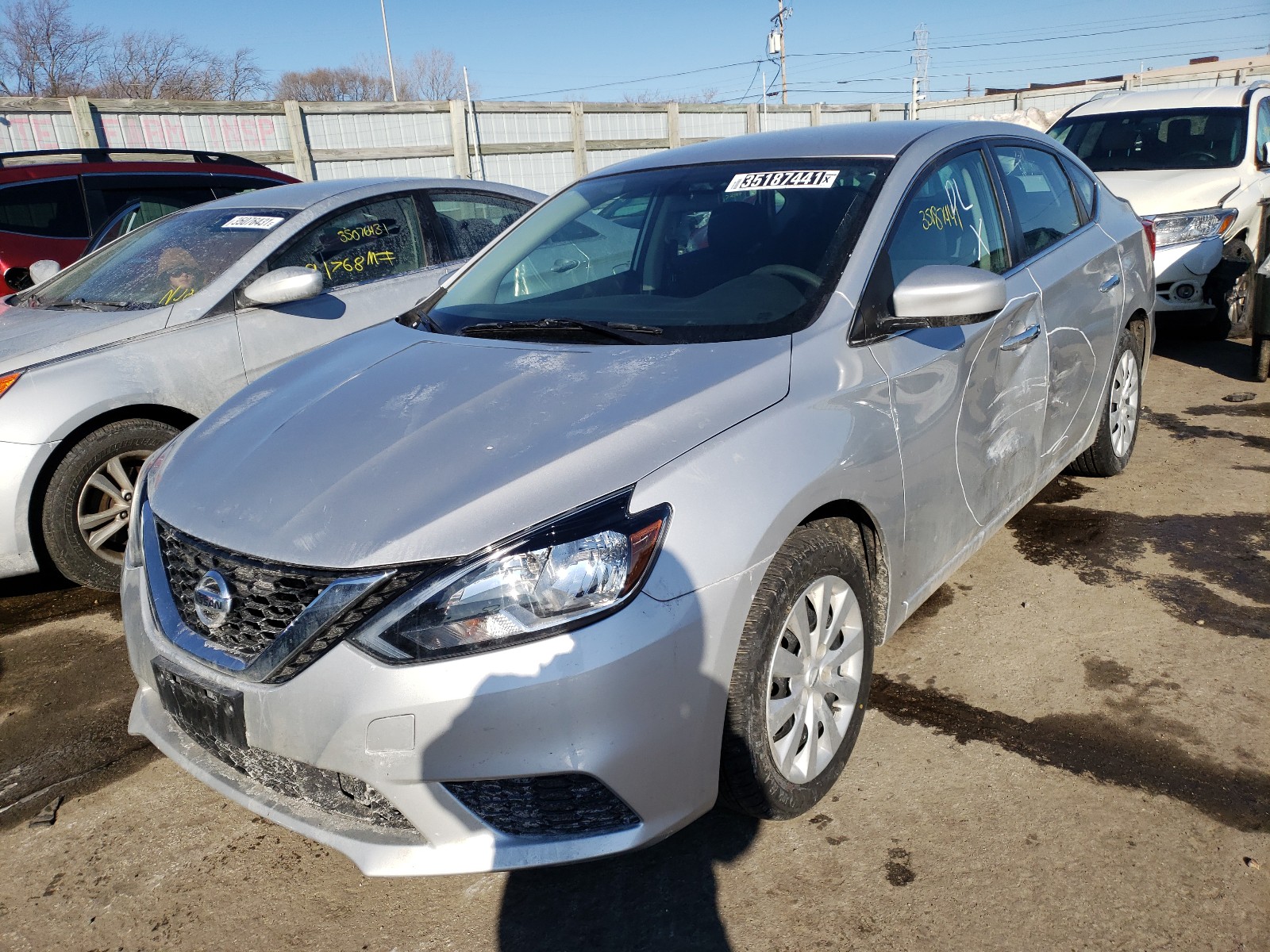 Photo 1 VIN: 3N1AB7AP0KY296779 - NISSAN SENTRA S 