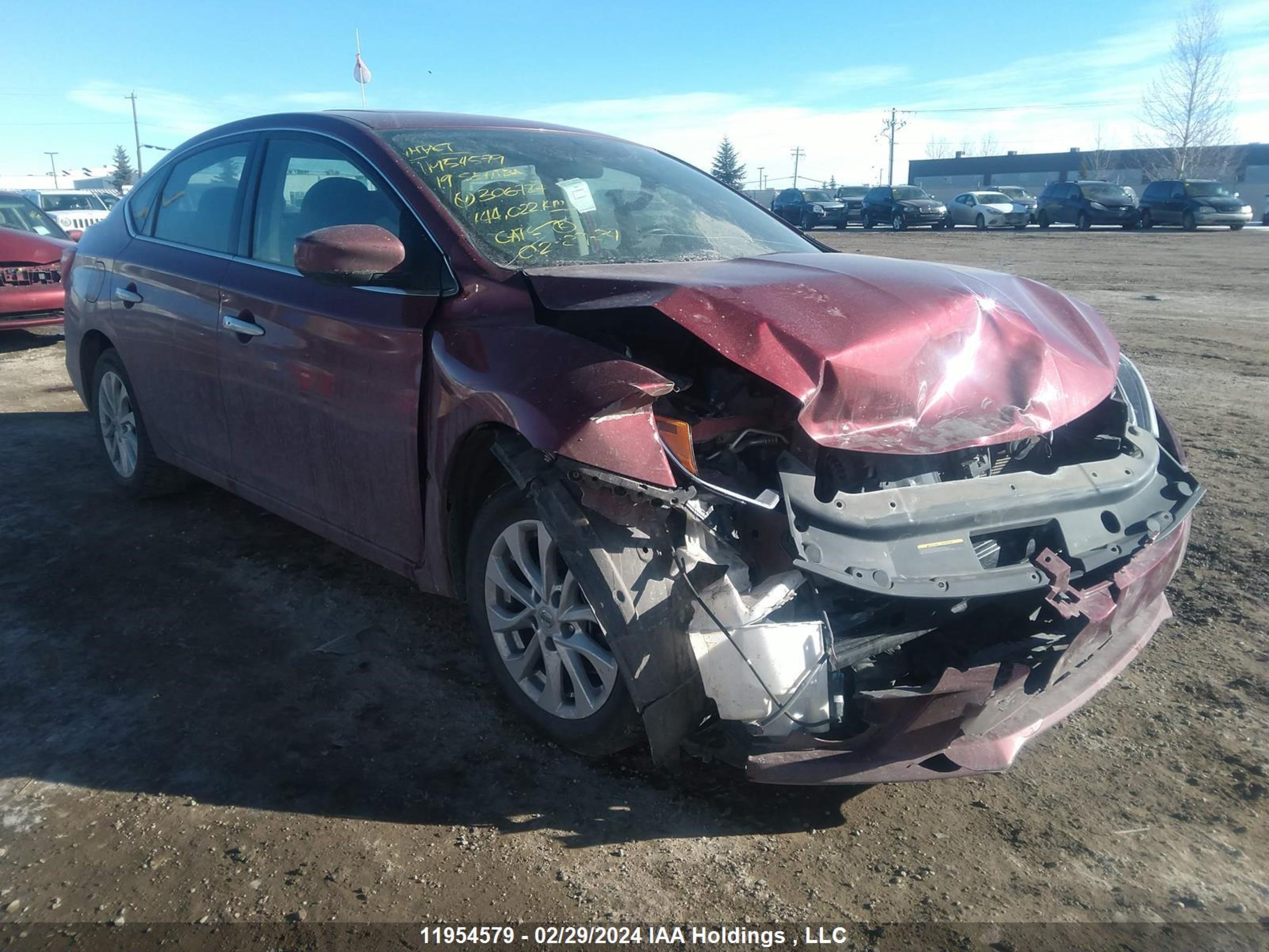 Photo 0 VIN: 3N1AB7AP0KY306727 - NISSAN SENTRA 