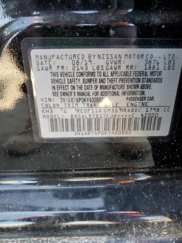 Photo 11 VIN: 3N1AB7AP0KY400882 - NISSAN SENTRA 