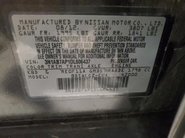 Photo 11 VIN: 3N1AB7AP1DL606437 - NISSAN SENTRA S 