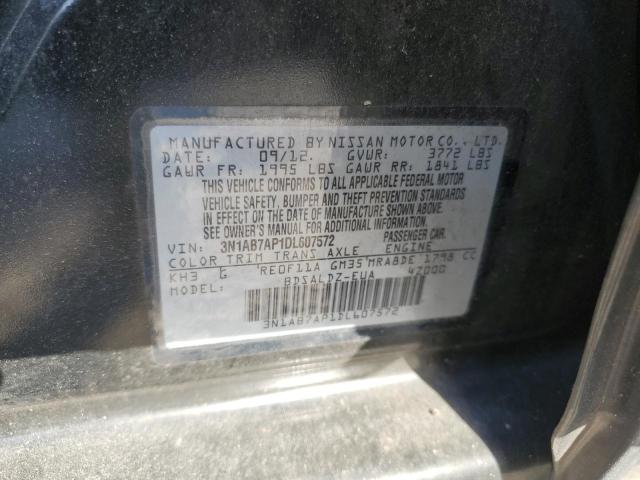 Photo 11 VIN: 3N1AB7AP1DL607572 - NISSAN SENTRA S 