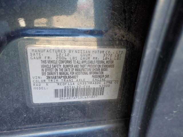 Photo 11 VIN: 3N1AB7AP1DL654827 - NISSAN SENTRA S 