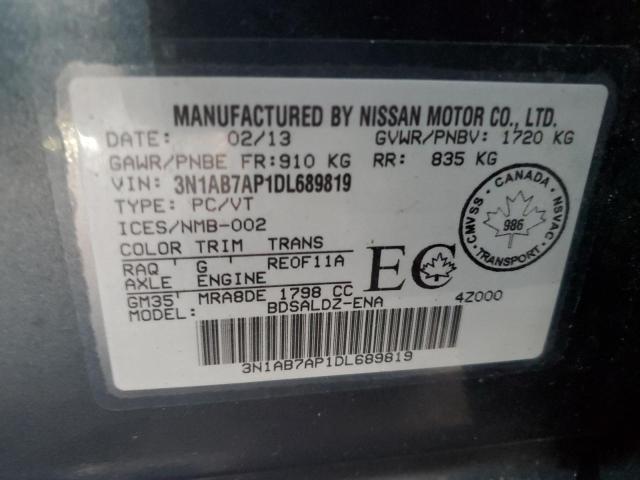 Photo 11 VIN: 3N1AB7AP1DL689819 - NISSAN SENTRA S 