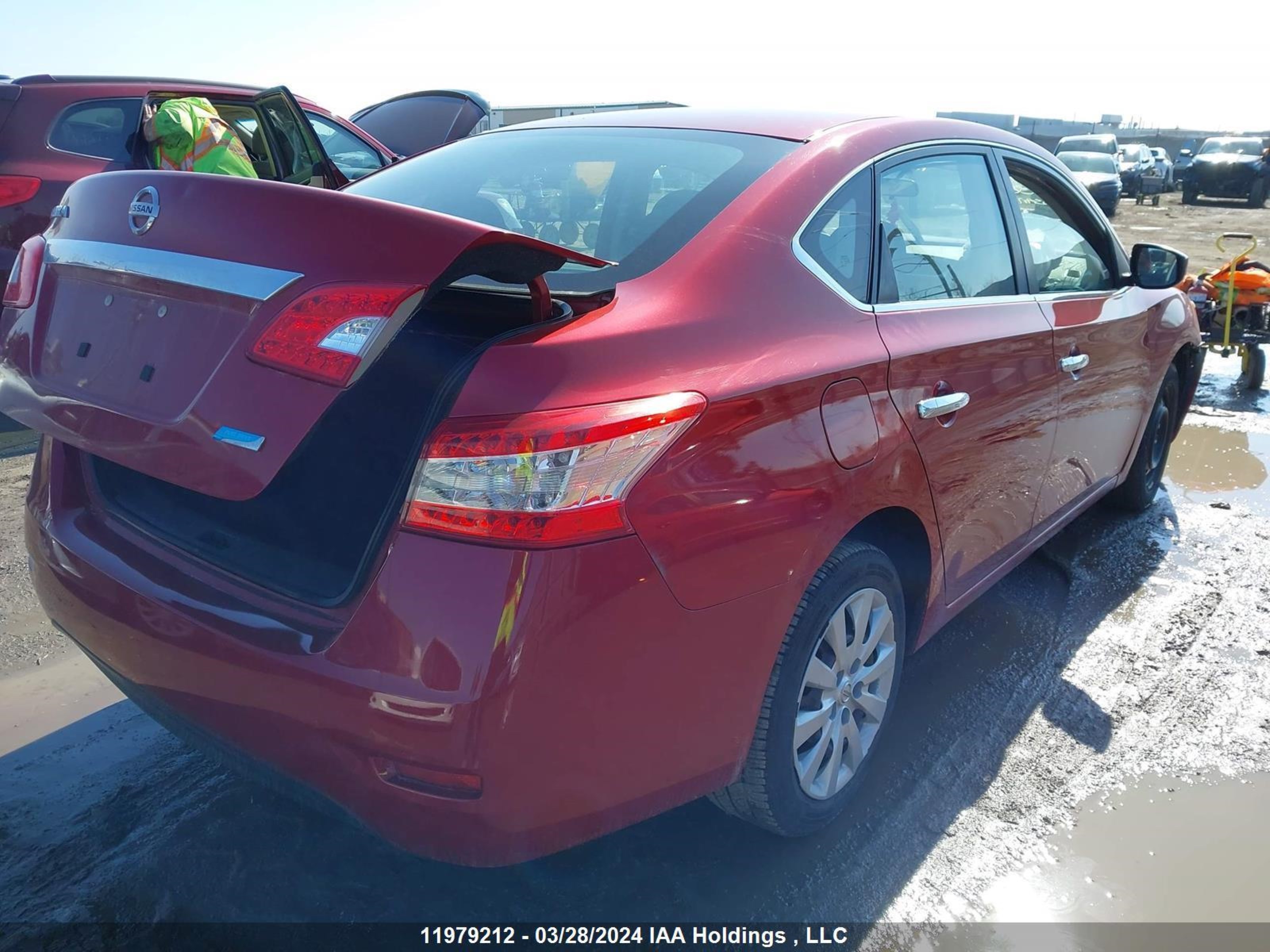 Photo 3 VIN: 3N1AB7AP1DL707381 - NISSAN SENTRA 