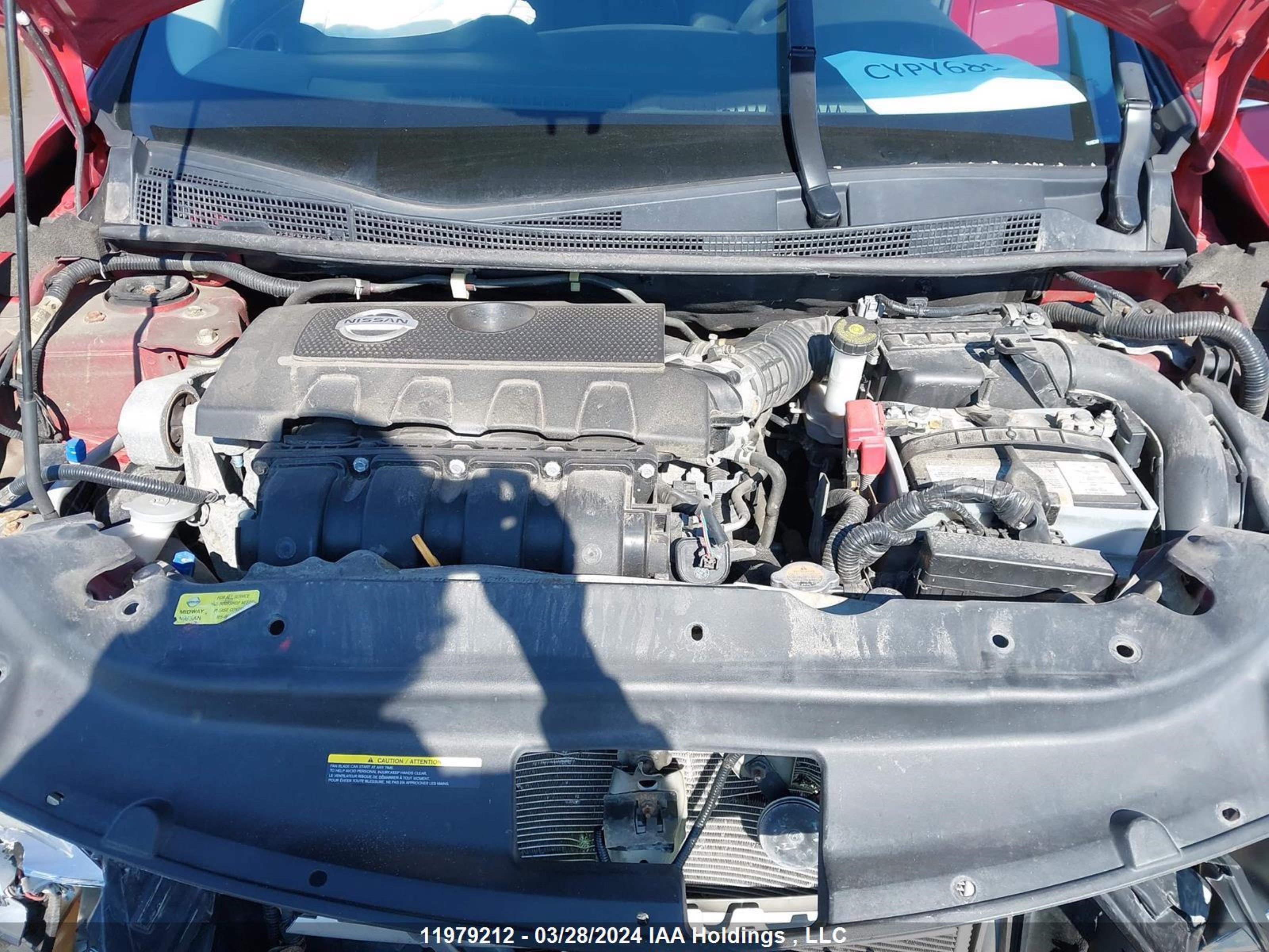 Photo 9 VIN: 3N1AB7AP1DL707381 - NISSAN SENTRA 