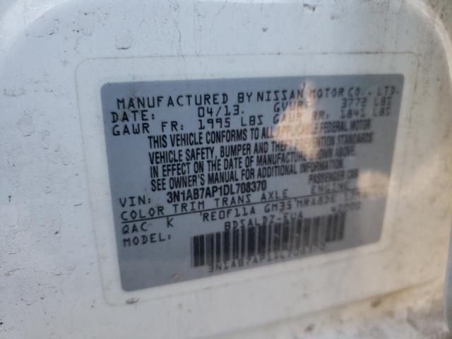 Photo 9 VIN: 3N1AB7AP1DL708370 - NISSAN SENTRA 