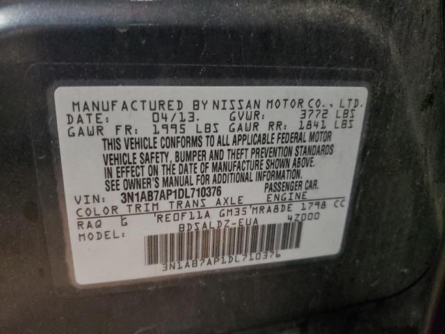 Photo 12 VIN: 3N1AB7AP1DL710376 - NISSAN SENTRA S 