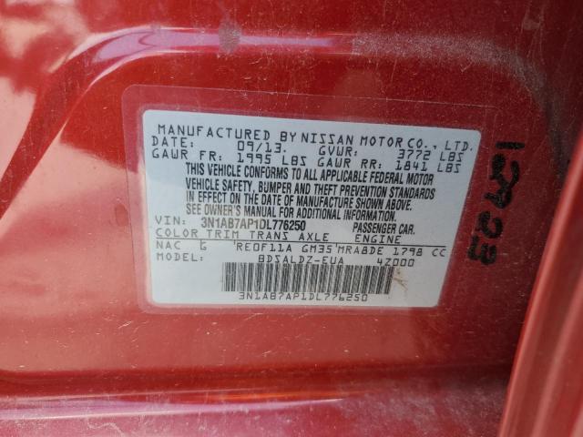 Photo 11 VIN: 3N1AB7AP1DL776250 - NISSAN SENTRA 