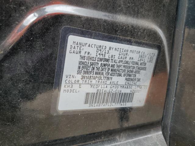 Photo 11 VIN: 3N1AB7AP1DL777611 - NISSAN SENTRA S 