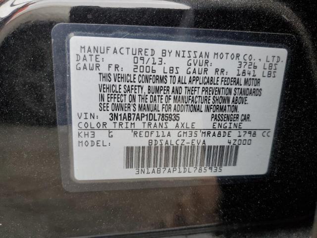 Photo 11 VIN: 3N1AB7AP1DL785935 - NISSAN SENTRA S 