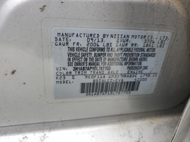 Photo 11 VIN: 3N1AB7AP1DL787703 - NISSAN SENTRA S 