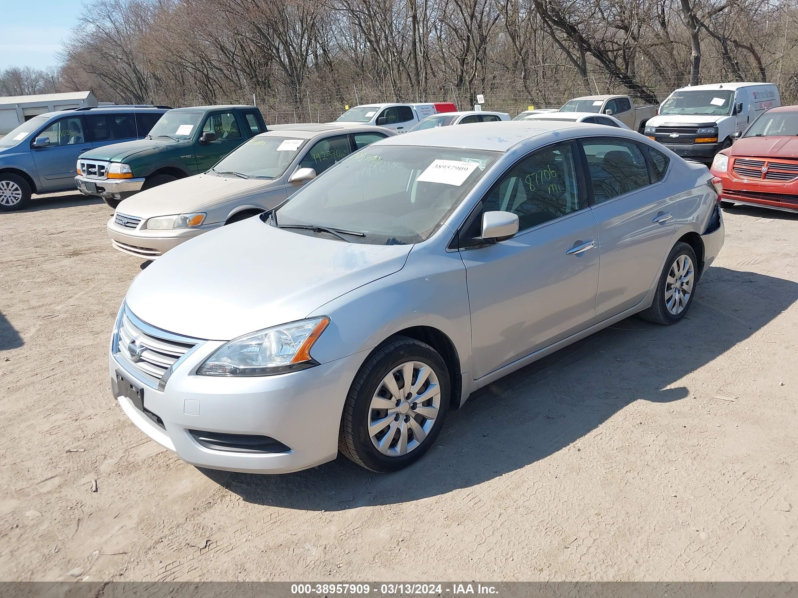 Photo 1 VIN: 3N1AB7AP1EL614202 - NISSAN SENTRA 