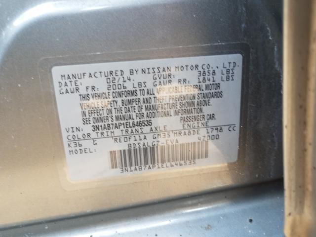 Photo 9 VIN: 3N1AB7AP1EL646535 - NISSAN SENTRA S 