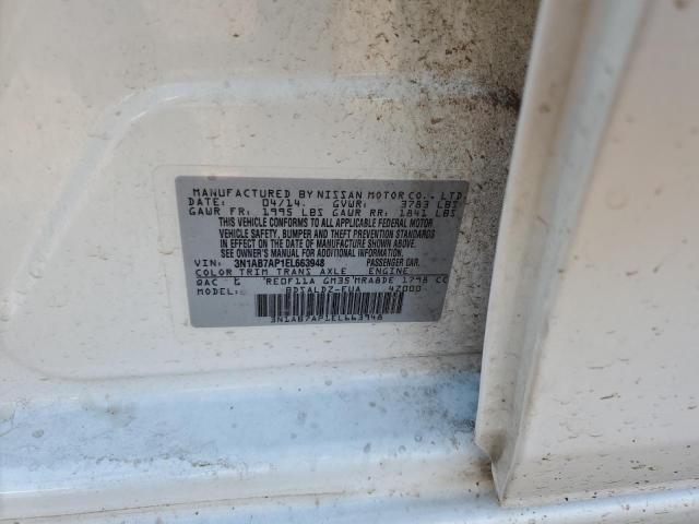 Photo 9 VIN: 3N1AB7AP1EL663948 - NISSAN SENTRA S 