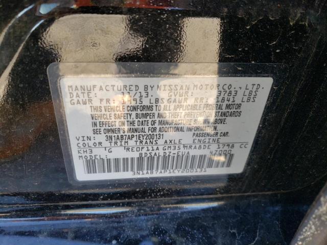 Photo 9 VIN: 3N1AB7AP1EY200131 - NISSAN SENTRA S 