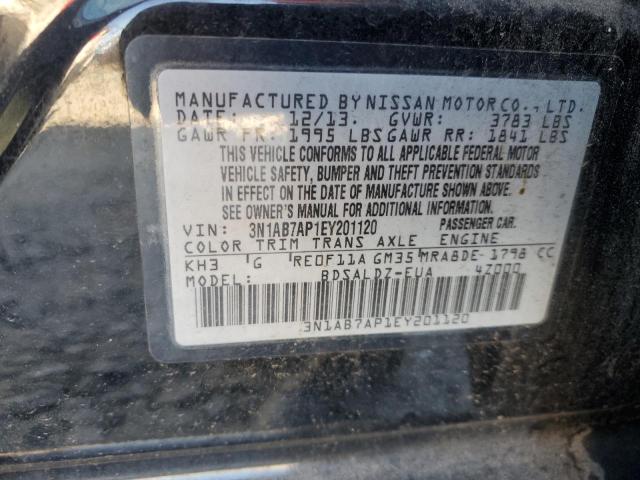 Photo 11 VIN: 3N1AB7AP1EY201120 - NISSAN SENTRA S 