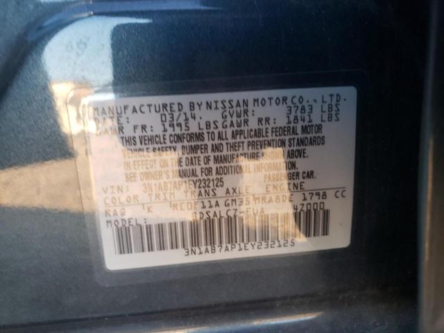 Photo 11 VIN: 3N1AB7AP1EY232125 - NISSAN SENTRA 