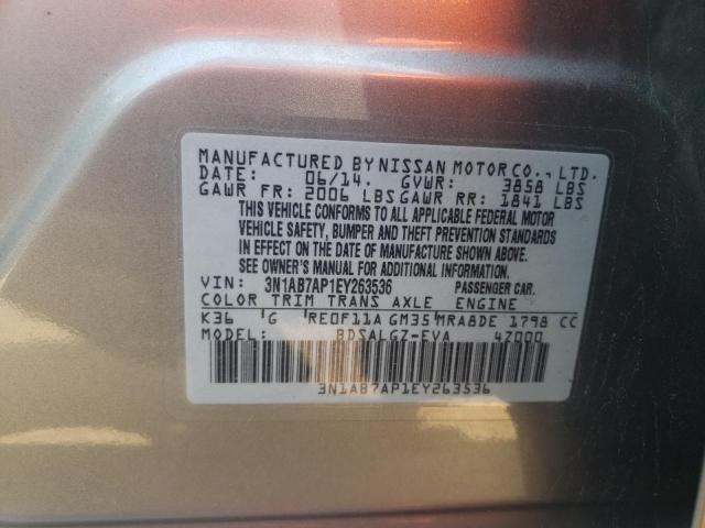 Photo 11 VIN: 3N1AB7AP1EY263536 - NISSAN SENTRA 