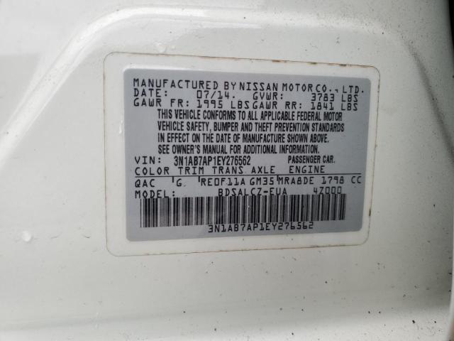 Photo 11 VIN: 3N1AB7AP1EY276562 - NISSAN SENTRA S 