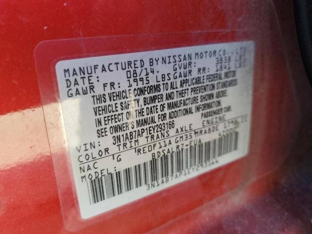 Photo 11 VIN: 3N1AB7AP1EY293166 - NISSAN SENTRA S 